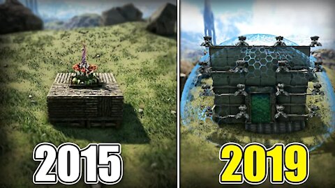 The Evolution Of Ark Survival Bases [2015-2019]