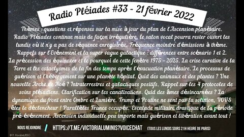 Radio Pléiades #33 - Ascension Planétaire, Questions et Réponses