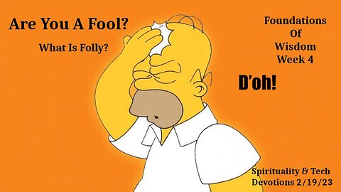 What is Folly in the Bible?