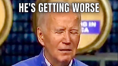 Joe Biden got even worse this past week