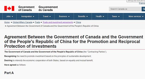 FIPA: Selling Out Canada To China (2014)