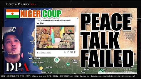 NIGER PEACE TALK FAILED; Cut ties w Nigeria; warn preemptive strike; Burkina Faso & Mali backs Niger