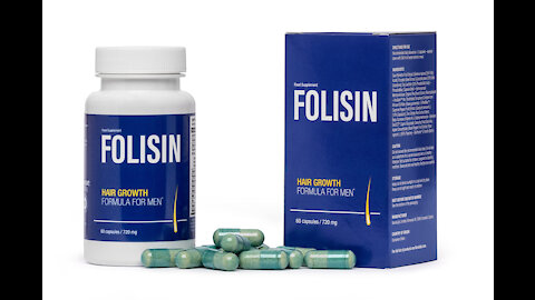Folisin to prevent hair loss in men.