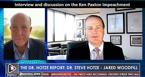 Dr. Hotze Interviews Attorney, Jared Woodfill - Re: Paxton Impeachment
