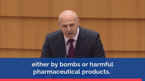 ( -0421) Calling Out Trudeau In Front of the World For Using Destructive Pharma Products As Weapons (by Croatian Politician)