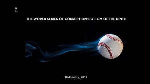 State of Corruption NH World Series of Corruption bottom of the ninth inning