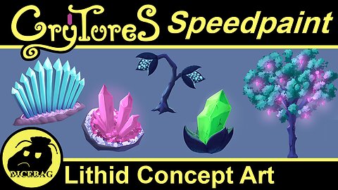 Cryture Speedpaint - Lithid Concept Art - Pokemon-Inspired TTRPG