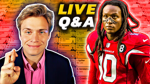 Answering Fantasy Football Questions ! (Live)