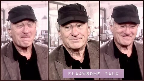 Robert De Niro's Priceless Reaction When Asked About ANTI-AGING...