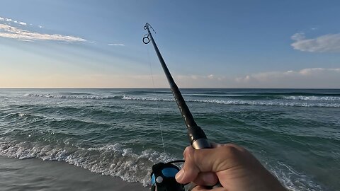 Early Morning. Awesome Surf Fishing Catch!