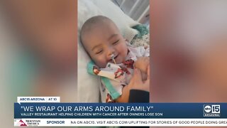 Valley family gives back after losing baby to Leukemia