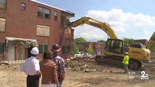 Crews break ground on Phase 2 of Perkins Homes project
