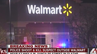 1 dead following officer-involved shooting at Olathe Walmart