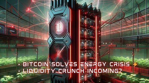 Bitcoin Mining Solves Energy Crisis, BTC Liquidity Crunch, Old vs New Money | X Factor
