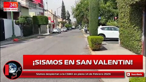 Sismos espantan a la CDMX en pleno 14 de Febrero 2024 Temblor