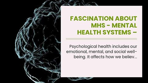 Fascination About MHS - Mental Health Systems – Improving Lives