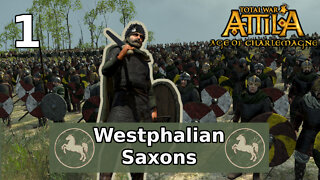 Total War: Attila; Age of Charlemagne - Westphalia Campaign #1