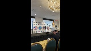 captain Seth Keshel speaks West Palm Beach