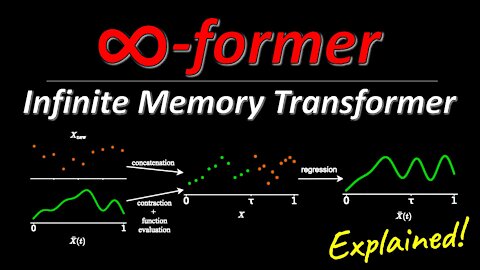 ∞-former: Infinite Memory Transformer (aka Infty-Former / Infinity-Former, Research Paper Explained)
