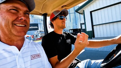 Who Let Erik Drive!? Farm Show In Boone Iowa!