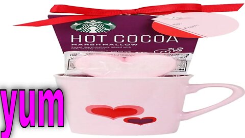 Starbucks Mug and Hot Chocolate Gift Set, Includes 12 Ounce Starbucks Mug, Starbucks Hot Cocoa Mix