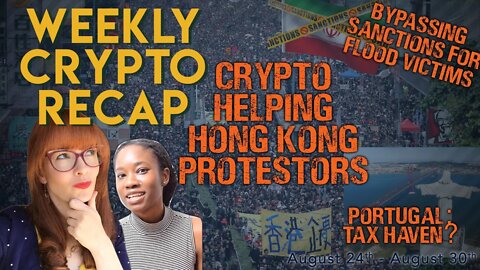 Hong Kong accelerates crypto use, Iranian sanctions stop flood support, and more!
