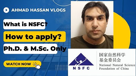 NSFC application guide for MSC and PhD students l Part 1