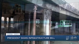 President Biden signs $1T infrastructure deal, looks forward to social package