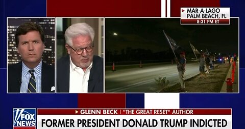 Glenn Beck on Tucker Carlson the Day of Trump’s Indictment