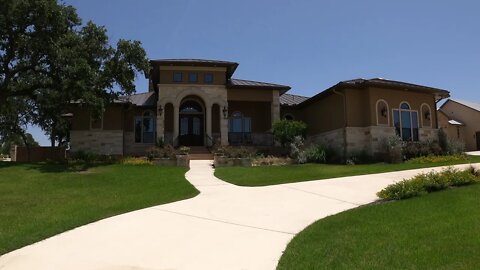 Luxury home for sale as of late July 2021, Copper Ridge Community, New Braunfels Tx