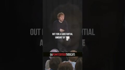 Ed Sheeran’s Key to success (In his own words) #motivation #shorts