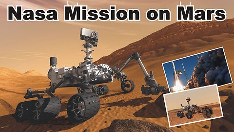 NASA's Mars Perseverance Rover Landing Animations || HD