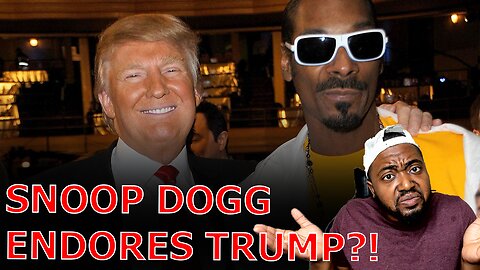 Rapper Snoop Dogg PRAISES TRUMP Before 2024 Election Despite SEVERE Trump Derangement Syndrome!