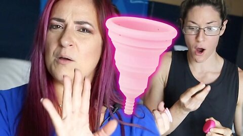 Lesbians Test Period Cups!