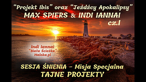 TAJNE PROJEKTY - MAX SPIERS & INDI IANNAI: "Projekt Ibis" oraz "Jeźdźcy Apokalipsy"