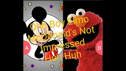 McDonald's Rush Hour Frustration (Mickey Mouse And Elmo Impersonation)