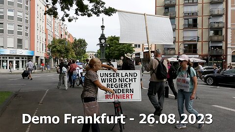 Demo Frankfurt - 26.08.2023