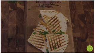 Healthy vegetarian quesadilla recipe