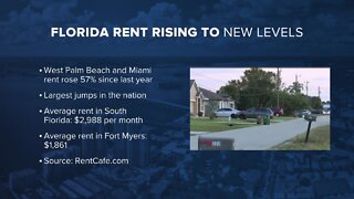 Rent across Florida rising