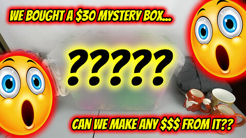 Ep. 24 - Can We Make Any Money From a $30 Mystery Box?