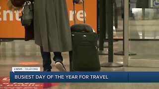 Travelers on the move in Tulsa for holiday season