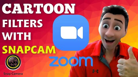 Pixar Cartoon Character Virtual filter in Zoom || Snapcam Filters