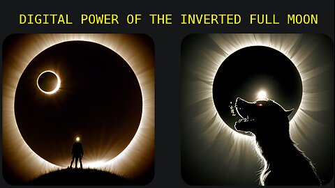 Cities Falling Under The Total Inverted-Full-Moon(Eclipse), Will Implanted WereWolves Howl Upwards?