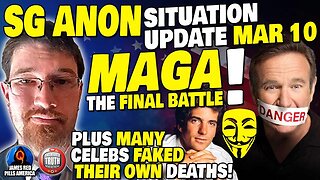 SG Anon Huge Intel Drop 3/10! Get Ready! Down They Go! "MAGA, the Final Battle!"