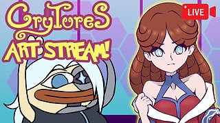 Art Stream | Illustrating Journal Entries! | Pokemon-Inspired TTRPG