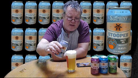 Crafting Memories: Relishing the Moments with Six Point's Strooper Hazy IPA 4K #beerreview