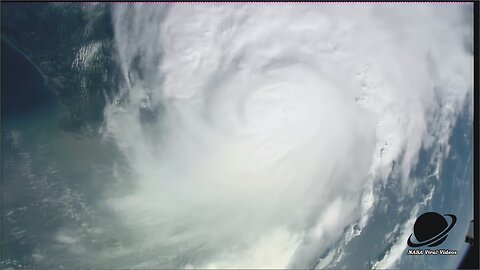 HURRICANE IDALIA IS SEEN FROM THE INTERNATIONAL SPACE STATION AFTER LANDFALL