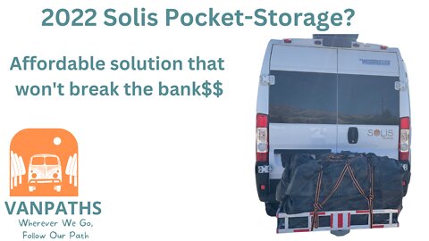 2022 Solis Pocket Storage- Under $150!!!