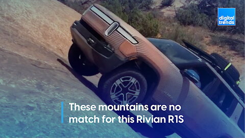 These mountains are no match for this Rivian R1S