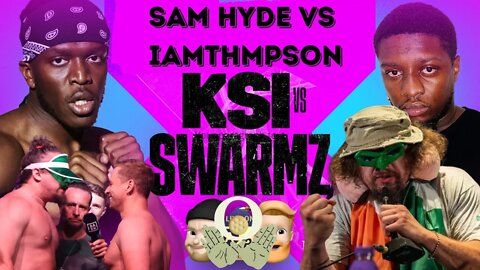 Sam Hyde Full Fight Live Stream,KSI VS Swarmz & Pineda LIVE COMMENTARY #boxing